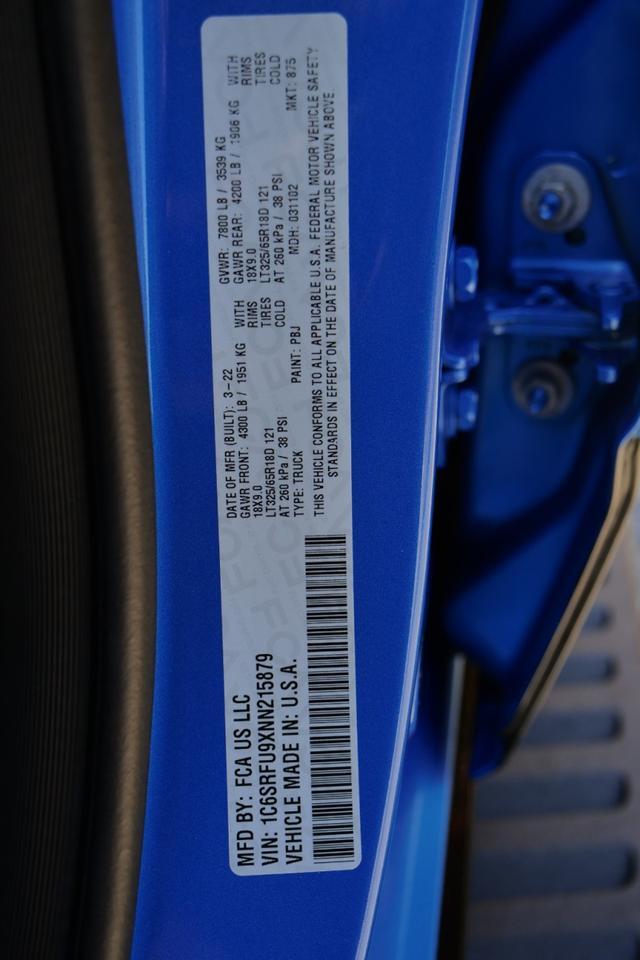 2022 Ram 1500 TRX 4X4 / Level 2 Equipment / Supercharged V8! Lincolnton NC