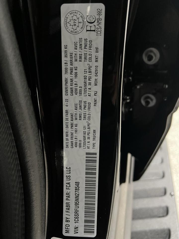 2022 Ram 1500 TRX Highlands Ranch CO