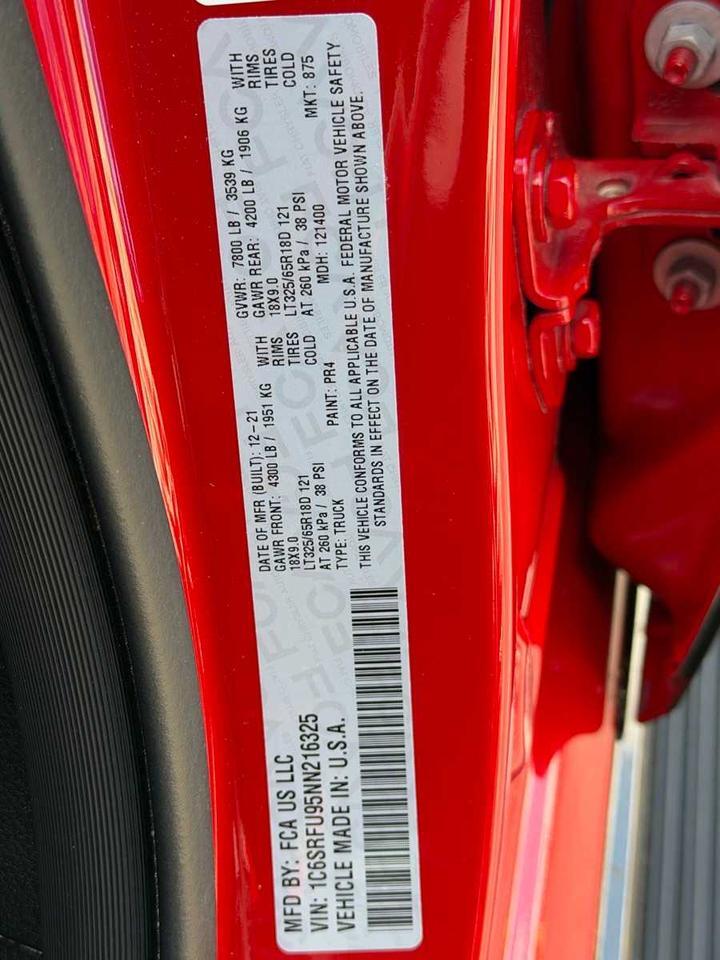 2022 Ram 1500 TRX Irving TX