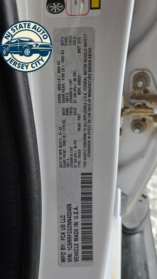 2022 Ram 1500 Tradesman Jersey City NJ