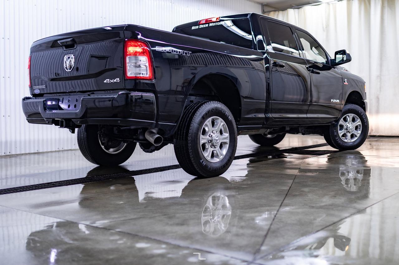 2022 Ram 2500 4x4 Crew Cab Big Horn Diesel BCam Red Deer AB