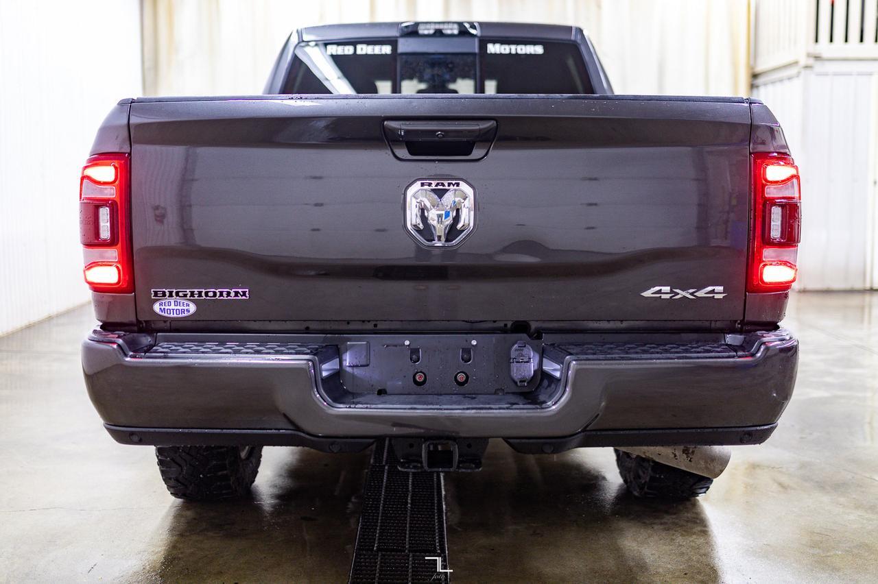2022 Ram 2500 4x4 Crew Cab Big Horn Diesel Nav Roof BCam Red Deer AB
