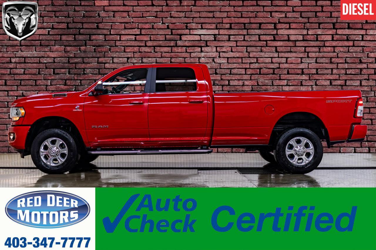 2022 Ram 2500 4x4 Crew Cab Big Horn Longbox Diesel BCam Red Deer AB