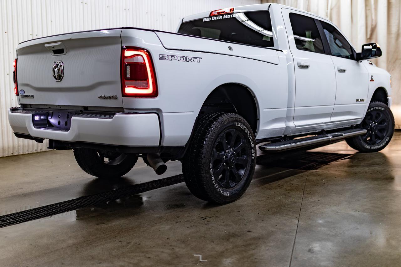 2022 Ram 2500 4x4 Crew Cab Big Horn Sport Diesel RamBox Red Deer AB