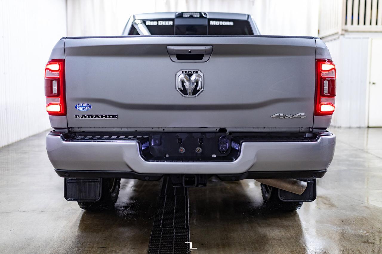 2022 Ram 2500 4x4 Crew Cab Laramie Diesel Leather Nav BCam Red Deer AB