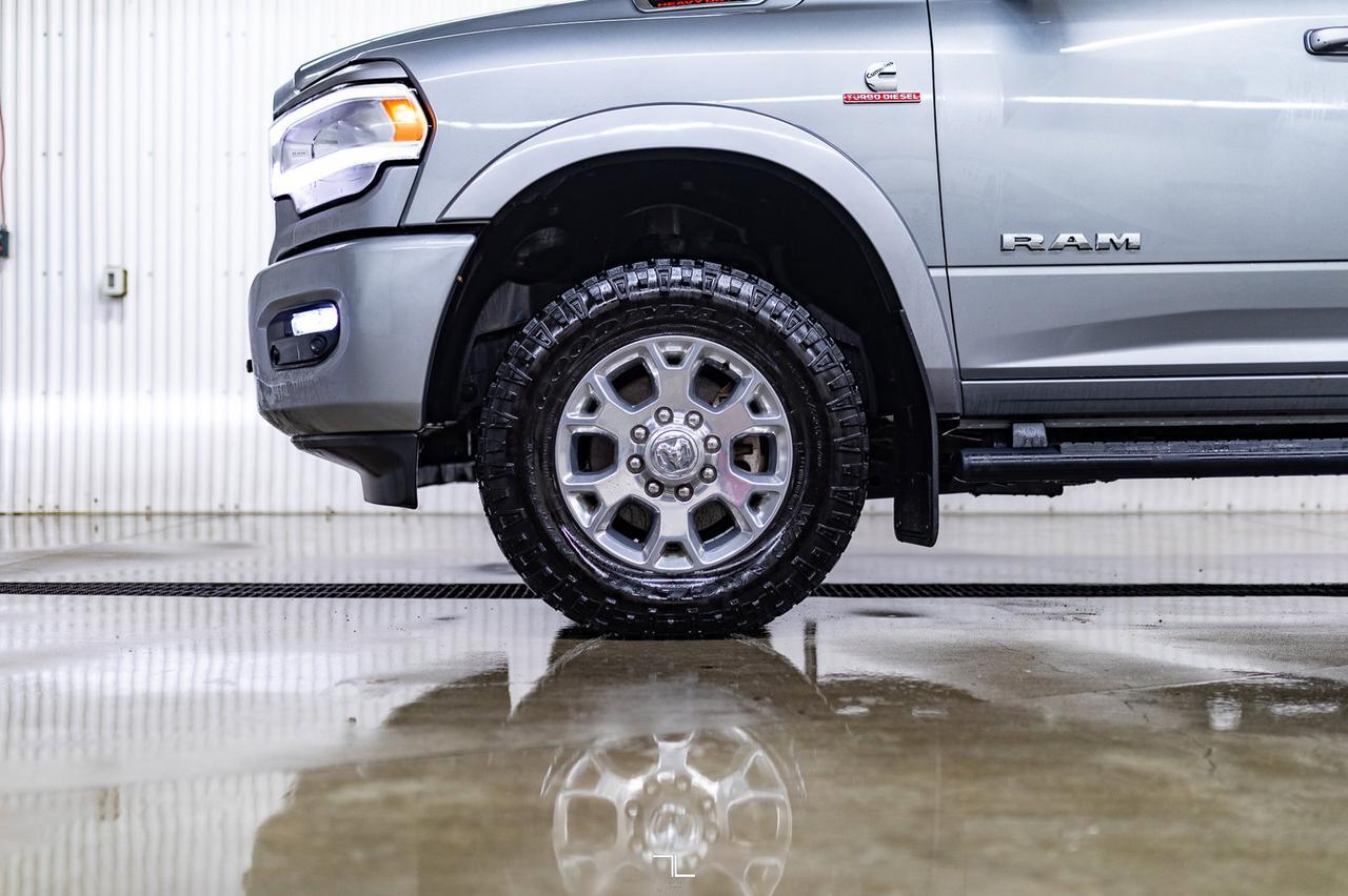 2022 Ram 2500 4x4 Crew Cab Laramie Diesel Leather Nav BCam Red Deer AB