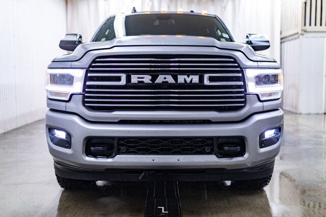 2022 Ram 2500 4x4 Crew Cab Laramie Diesel Leather Nav BCam Red Deer AB