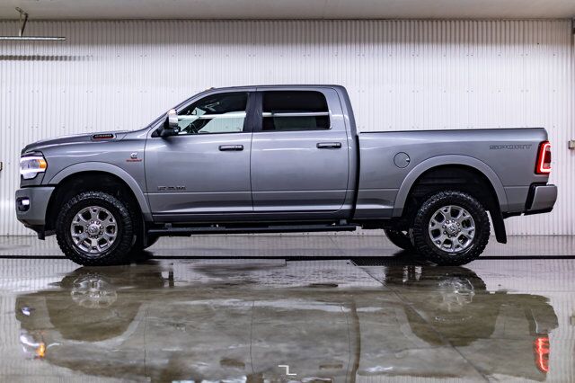2022 Ram 2500 4x4 Crew Cab Laramie Diesel Leather Nav BCam Red Deer AB