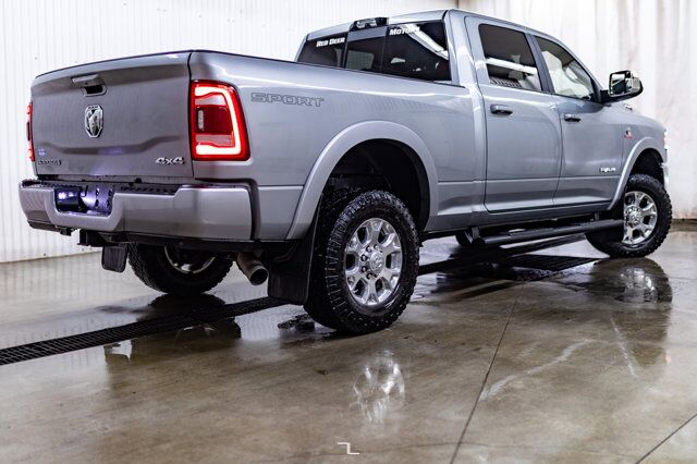 2022 Ram 2500 4x4 Crew Cab Laramie Diesel Leather Nav BCam Red Deer AB