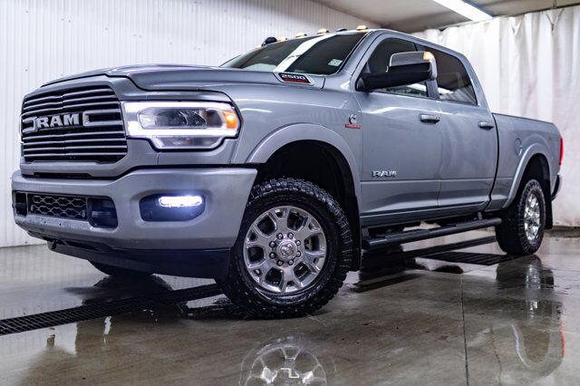 2022 Ram 2500 4x4 Crew Cab Laramie Diesel Leather Nav BCam Red Deer AB