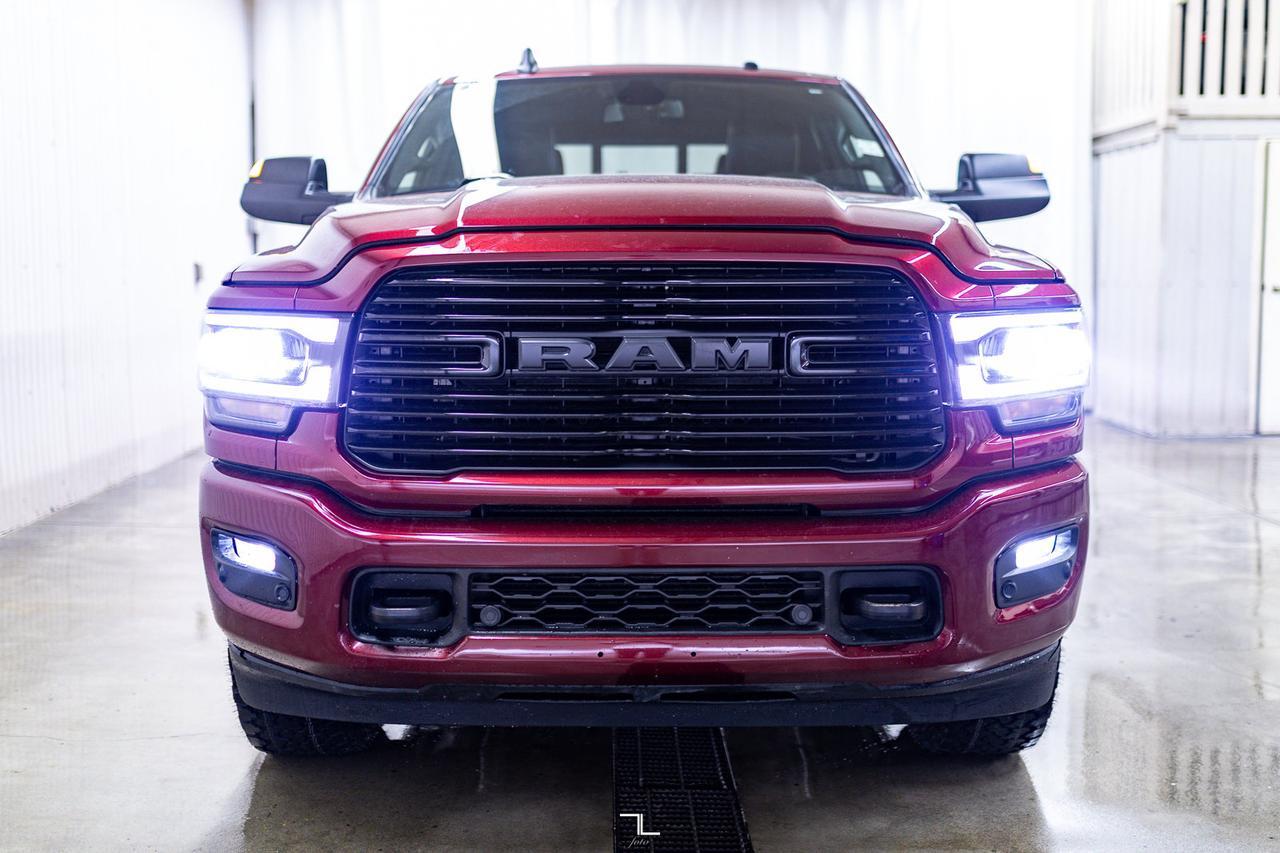 2022 Ram 2500 4x4 Crew Cab Laramie Diesel Leather Roof Nav Red Deer AB