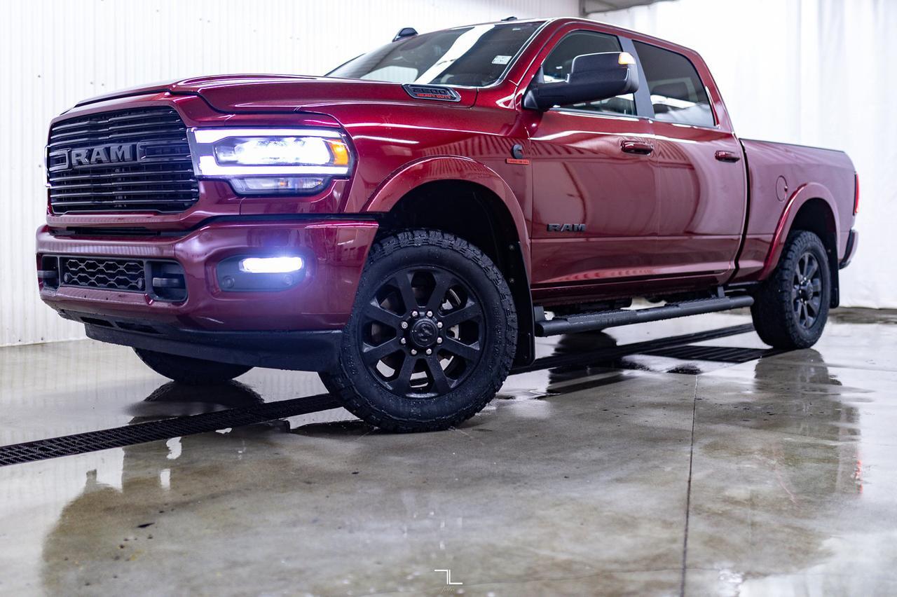 2022 Ram 2500 4x4 Crew Cab Laramie Diesel Leather Roof Nav Red Deer AB