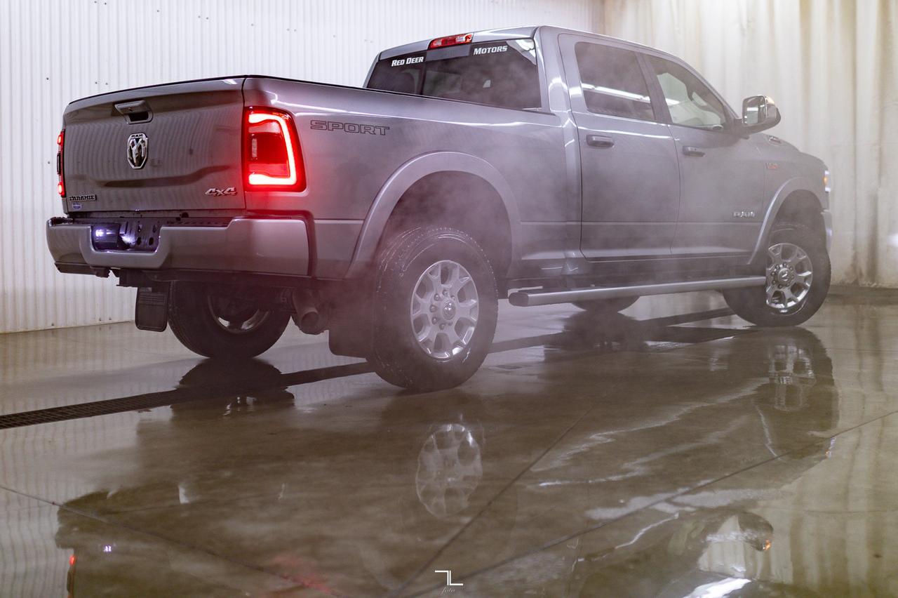 2022 Ram 2500 4x4 Crew Cab Laramie Sport Leather Nav BCam Red Deer AB