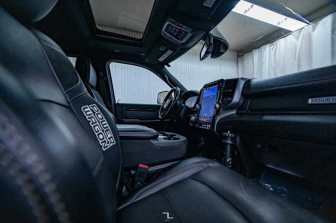 2022 Ram 2500 4x4 Crew Cab Power Wagon HEMI Leather Roof Nav BCam Red Deer AB