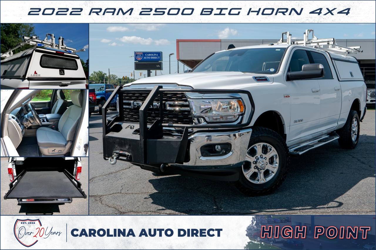 2022 Ram 2500 Big Horn 4X4 / Level A Equipment / Upgrades / 6.4L V8!