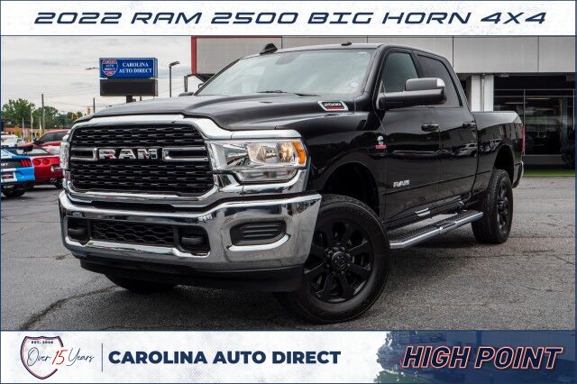 2022 Ram 2500 Big Horn 4x4 / Cummins Turbo Diesel! High Point NC