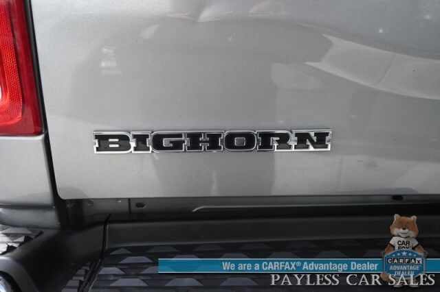 2022 Ram 2500 Big Horn / AWD / Crew Cab / 6.7L I6 Cummins Turbo Diesel / Premium Cloth Seats / Seats 6 / Apple CarPlay & Android Auto / Block Heater / Running Boards / Back Up Cam / Only 36K Miles / Tow Pkg / 1-Owner Anchorage AK
