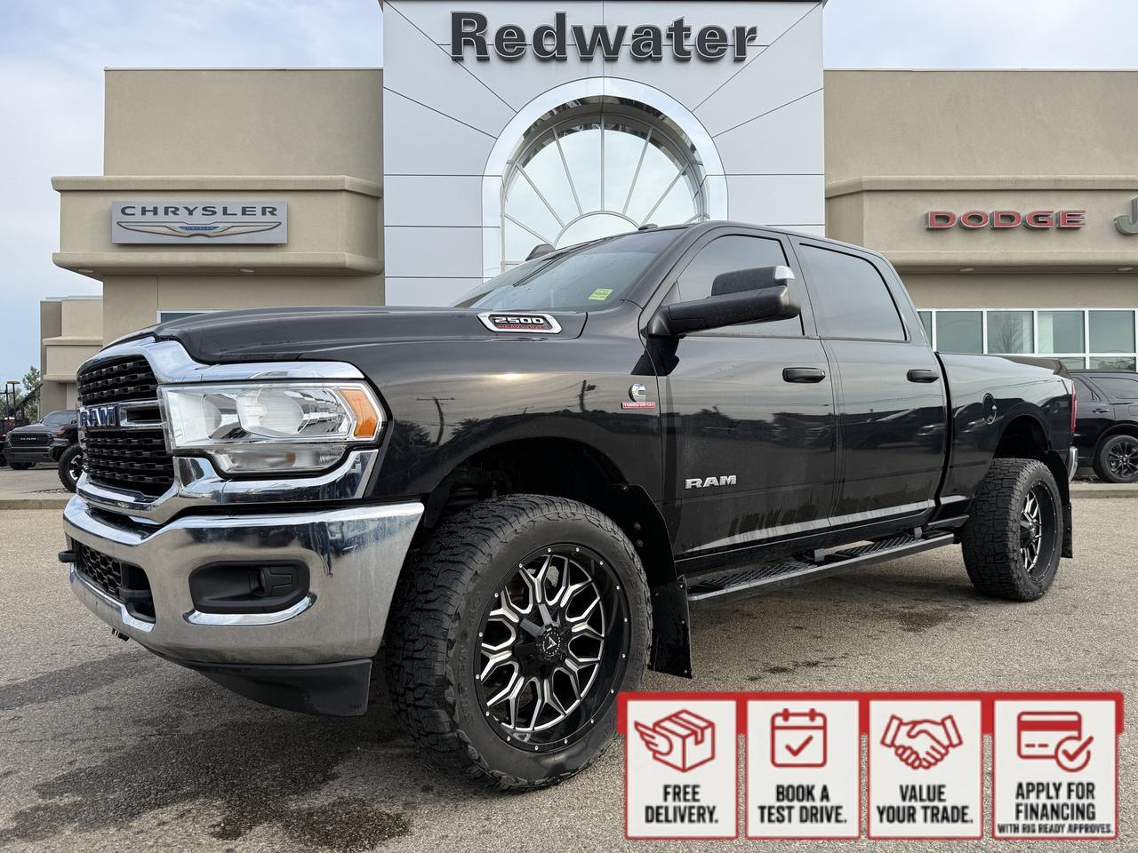 2022 Ram 2500 Big Horn Crew Cab 4x4 | Low KMs | Cummins Diesel | Front Bench | Touchscreen | Remote Start