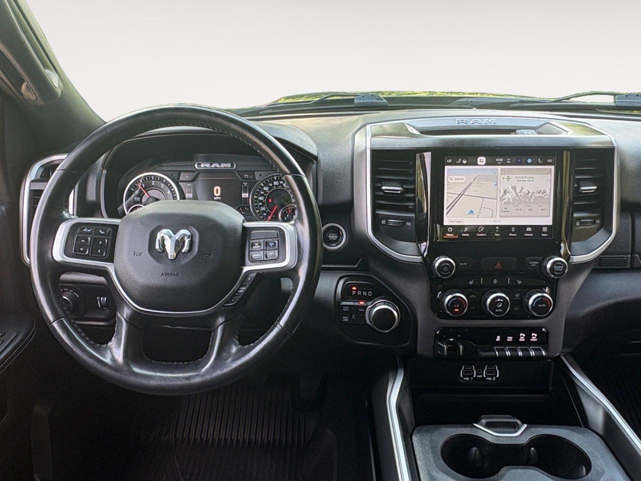2022 Ram 2500 Big Horn, LIFTED, TOW PACKAGE, REMOTE START, BACKUP CAMERA WITH PARKING SENSORS, APPLE CARPLAY/ANDROID AUTO, BED LINER, HEATED STEERING WHEEL & SEATS, ONLY 1 OWNER, GO BIG IN THIS RAM BIG HORN!
