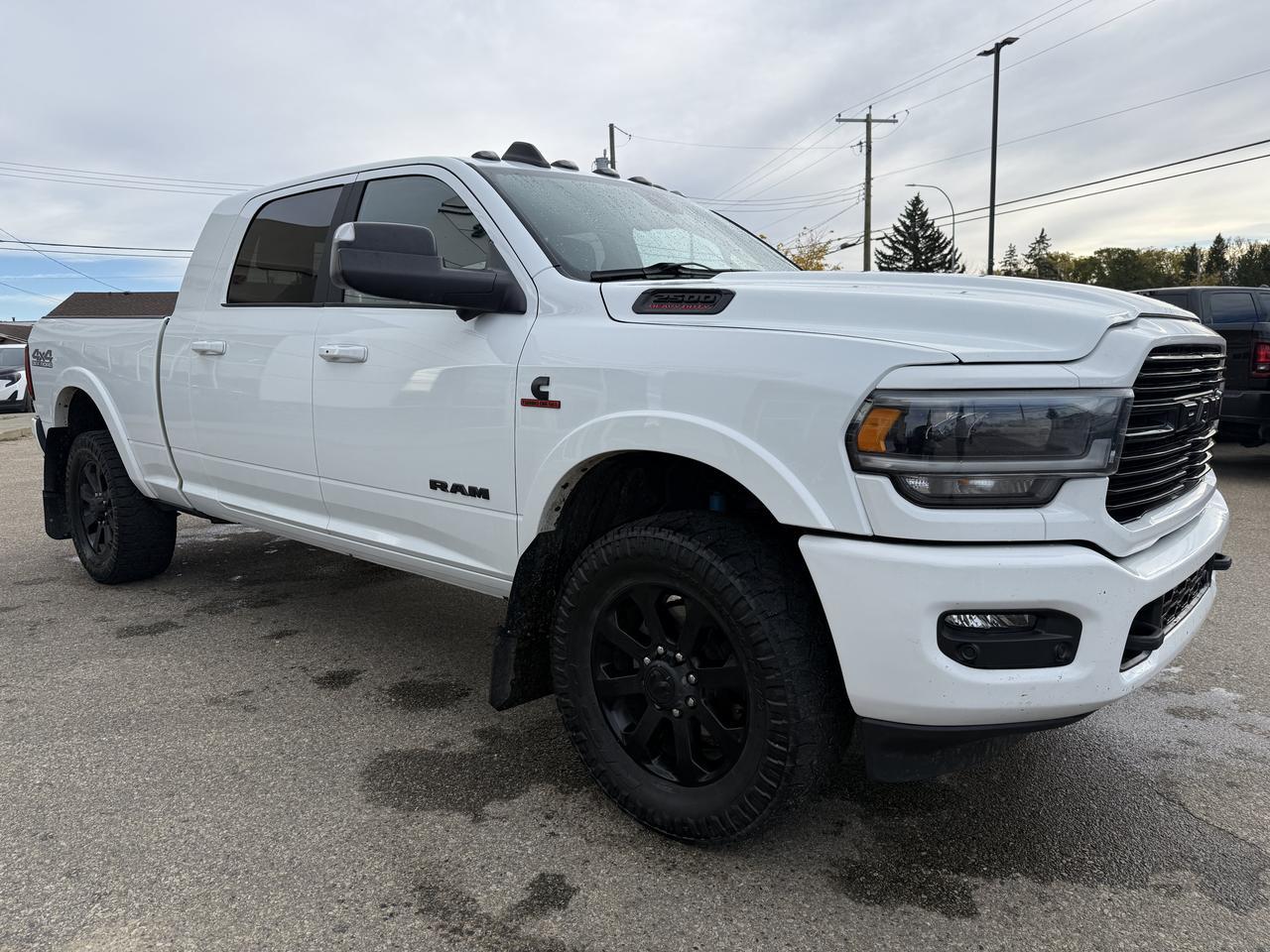 2022 Ram 2500 Laramie | Mega Cab | Night Edition | Towing Tech Pkg | Off-Road Pkg | 6 Seat Bench | 5th Wheel Prep Redwater AB