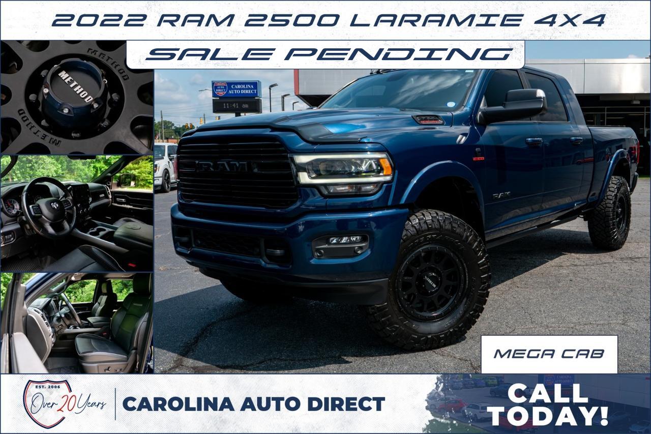 2022 Ram 2500 Laramie 4X4 / MEGA CAB / Diesel / Level B Equipment!