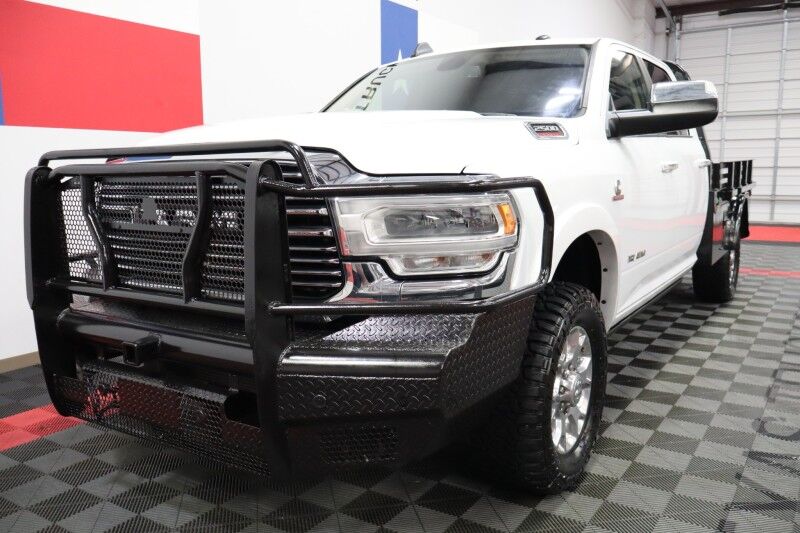2022 Ram 2500 Laramie 6.7L Diesel Flatbed Tool Boxes Gooseneck NEW 33in Tires