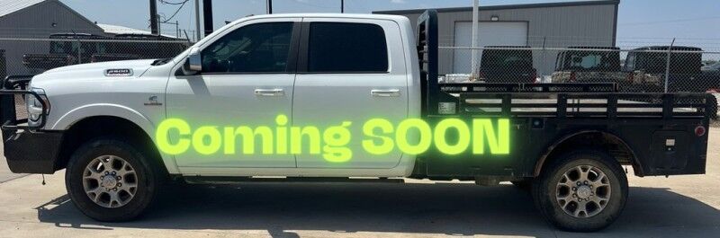 2022 Ram 2500 Laramie COMING SOON 6.7L Diesel Flatbed Tool Boxes