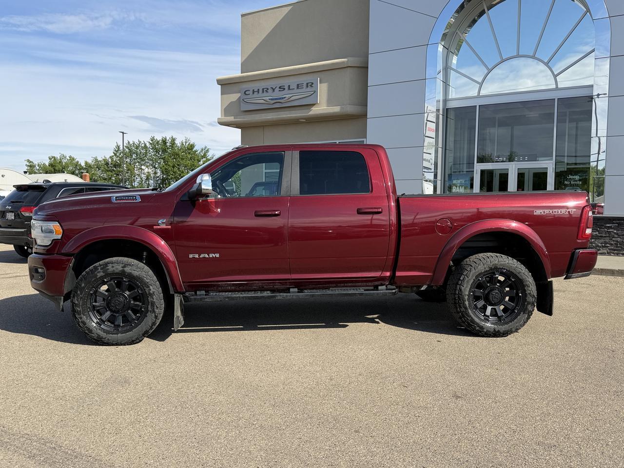 2022 Ram 2500 Laramie Crew Cab 4x4 | Cummins Diesel | 12IN Display | NAV | Leather Heated Seats | 5th Wheel Prep Redwater AB