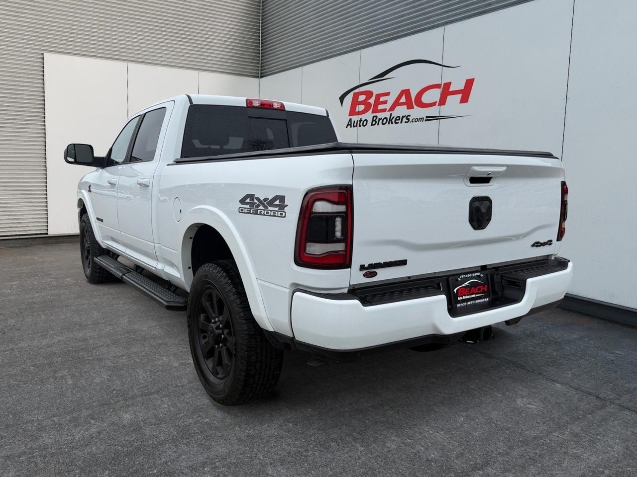2022 Ram 2500 Laramie, HEATED AND VENTILATED SEATS, APPLE CARPLAY/ANDROID AUTO, ALPINE SPEAKERS, SUNROOF, RUNNING BOARDS, POWER/HEATED MIRRORS, UNIVERSAL GARAGE DOOR OPENER, POWER SLIDING REAR WINDOW, TOW HOOKS, TOW PACKAGE, BACKUP CAMERA, BED LINER, TONNEAU COVER Norfolk VA