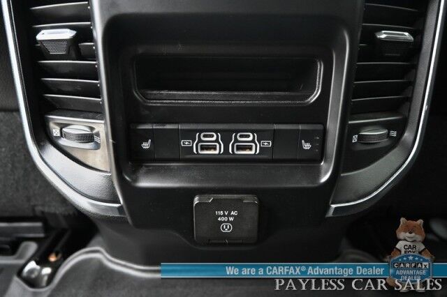 2022 Ram 2500 Laramie Sport / 4X4 / 6.7L Cummins / AutoStart / Cold Weather Pkg / Heated & Cooled Leather Seats / Heated Steering / Harman Kardon Speakers / NAV / Lane Departure & Forward Collision Alert / Block Heater / 1-Owner Anchorage AK