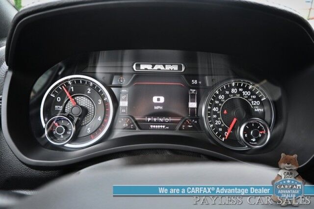 2022 Ram 2500 Laramie Sport / 4X4 / 6.7L Cummins / AutoStart / Cold Weather Pkg / Heated & Cooled Leather Seats / Heated Steering / Harman Kardon Speakers / NAV / Lane Departure & Forward Collision Alert / Block Heater / 1-Owner Anchorage AK