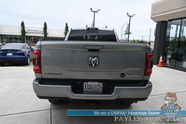 2022 Ram 2500 Laramie Sport / 4X4 / 6.7L Cummins / AutoStart / Cold Weather Pkg / Heated & Cooled Leather Seats / Heated Steering / Harman Kardon Speakers / NAV / Lane Departure & Forward Collision Alert / Block Heater / 1-Owner Anchorage AK