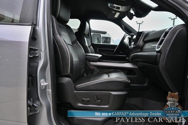 2022 Ram 2500 Laramie Sport / 4X4 / 6.7L Cummins / AutoStart / Cold Weather Pkg / Heated & Cooled Leather Seats / Heated Steering / Harman Kardon Speakers / NAV / Lane Departure & Forward Collision Alert / Block Heater / 1-Owner Anchorage AK