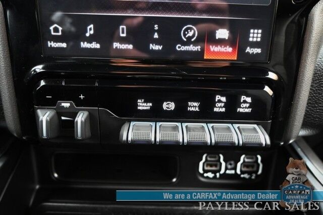 2022 Ram 2500 Laramie Sport / 4X4 / 6.7L Cummins / AutoStart / Cold Weather Pkg / Heated & Cooled Leather Seats / Heated Steering / Harman Kardon Speakers / NAV / Lane Departure & Forward Collision Alert / Block Heater / 1-Owner Anchorage AK
