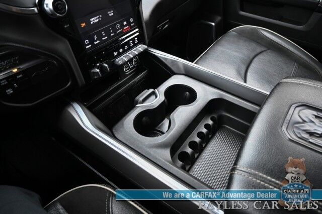 2022 Ram 2500 Laramie Sport / 4X4 / 6.7L Cummins / AutoStart / Cold Weather Pkg / Heated & Cooled Leather Seats / Heated Steering / Harman Kardon Speakers / NAV / Lane Departure & Forward Collision Alert / Block Heater / 1-Owner Anchorage AK