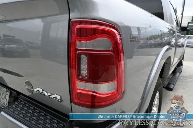 2022 Ram 2500 Laramie Sport / 4X4 / Crew Cab / 6.7L Cummins / AutoStart / Cold Weather Pkg / Heated & Cooled Leather Seats / Heated Steering Wheel / Harman Kardon / NAV / Lane Departure & Forward Collision / Tow Pkg / 1-Owner Anchorage AK