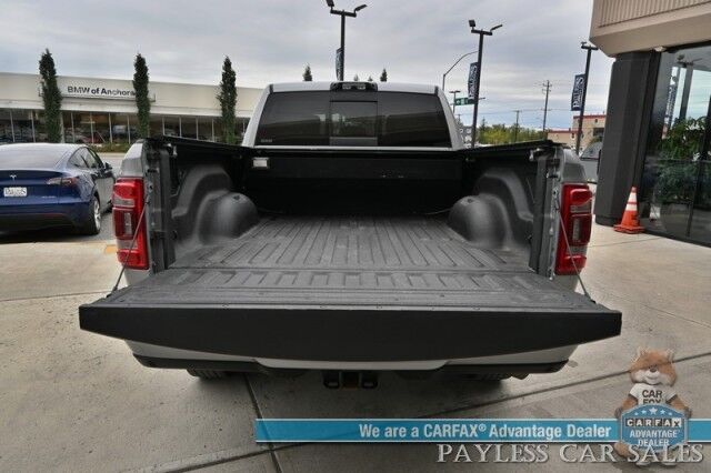 2022 Ram 2500 Laramie Sport / 4X4 / Crew Cab / 6.7L Cummins / AutoStart / Cold Weather Pkg / Heated & Cooled Leather Seats / Heated Steering Wheel / Harman Kardon / NAV / Lane Departure & Forward Collision / Tow Pkg / 1-Owner Anchorage AK