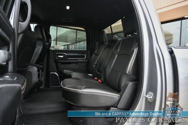 2022 Ram 2500 Laramie Sport / 4X4 / Crew Cab / 6.7L Cummins / AutoStart / Cold Weather Pkg / Heated & Cooled Leather Seats / Heated Steering Wheel / Harman Kardon / NAV / Lane Departure & Forward Collision / Tow Pkg / 1-Owner Anchorage AK