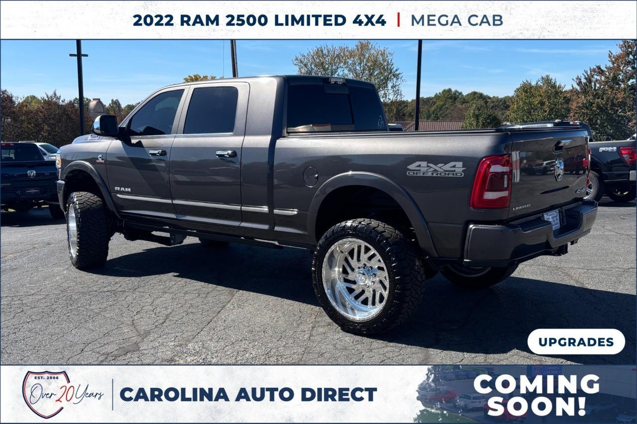 2022 Ram 2500 Limited 4X4 / Mega Cab / Turbo Diesel / Coming Soon! Lincolnton NC