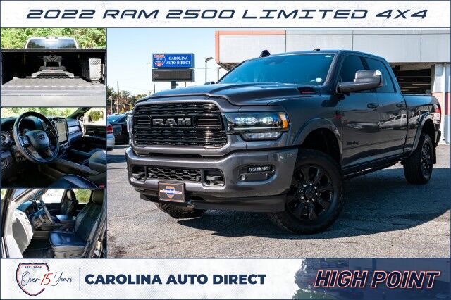 2022 Ram 2500 Limited 4X4 / Night Edition / Level 1 Equipment! High Point NC