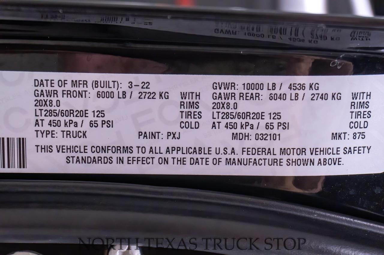 2022 Ram 2500 Limited Night Mega Cab 6.7L Cummins Diesel 4X4 Mansfield TX
