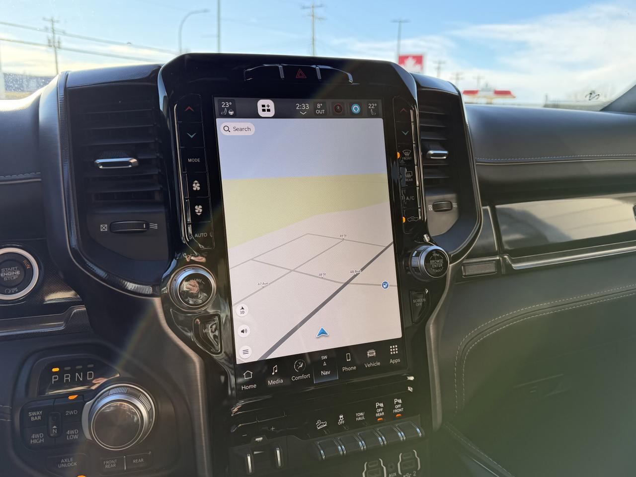 2022 Ram 2500 Power Wagon Crew Cab 4x4 | HEMI V8 | Leather | Heated Seats | NAV | 12IN Display | Remote Start Redwater AB