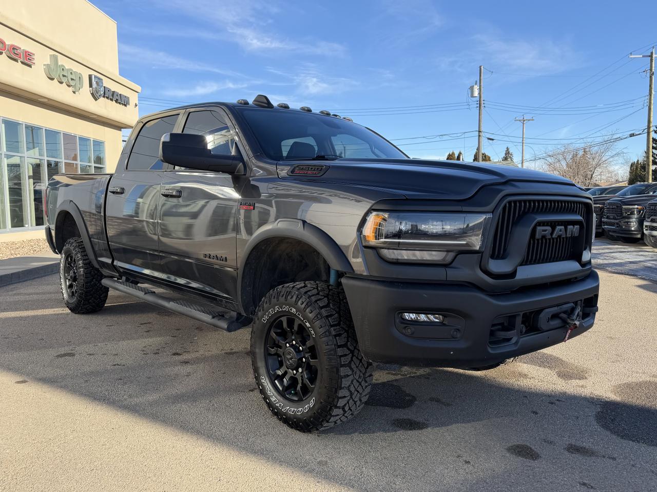 2022 Ram 2500 Power Wagon Crew Cab 4x4 | HEMI V8 | Leather | Heated Seats | NAV | 12IN Display | Remote Start Redwater AB