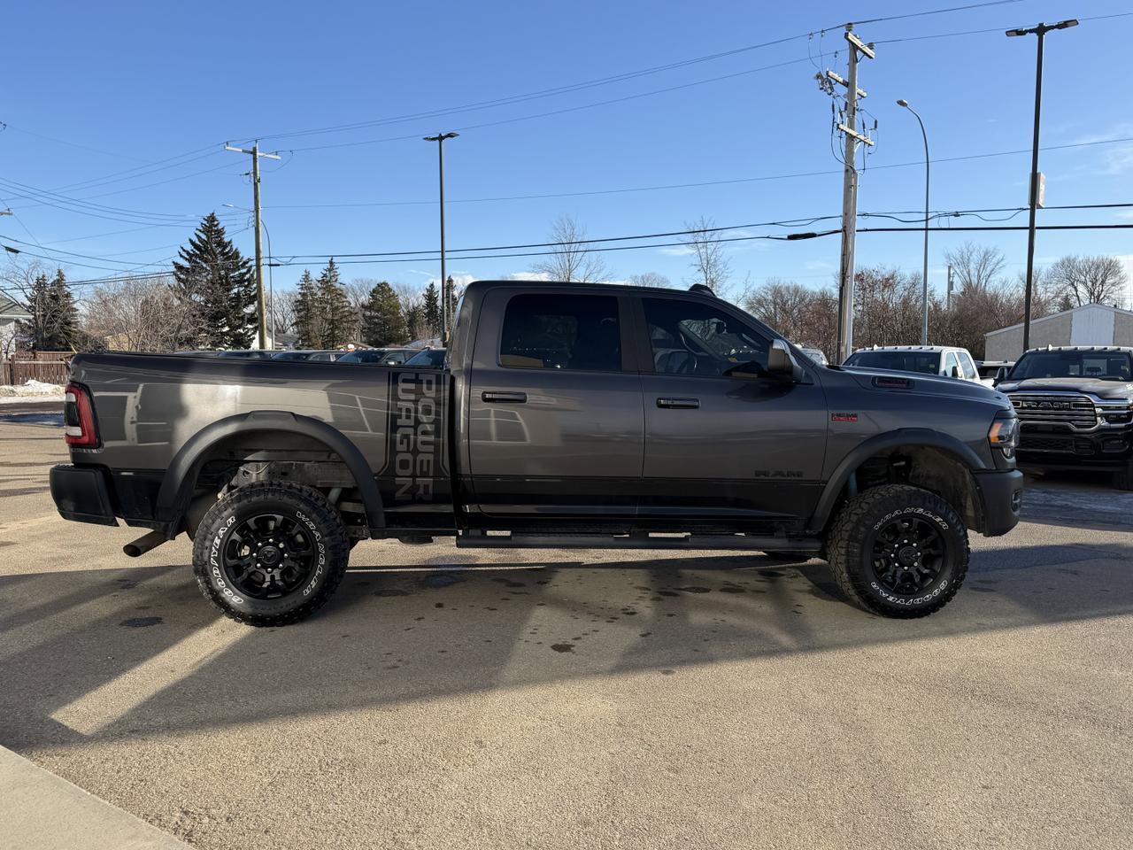 2022 Ram 2500 Power Wagon Crew Cab 4x4 | HEMI V8 | Leather | Heated Seats | NAV | 12IN Display | Remote Start Redwater AB