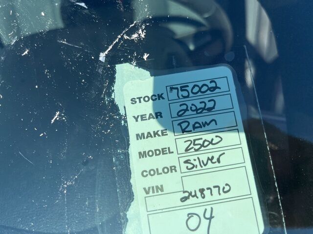 2022 Ram 2500 Tradesman Jacksonville FL