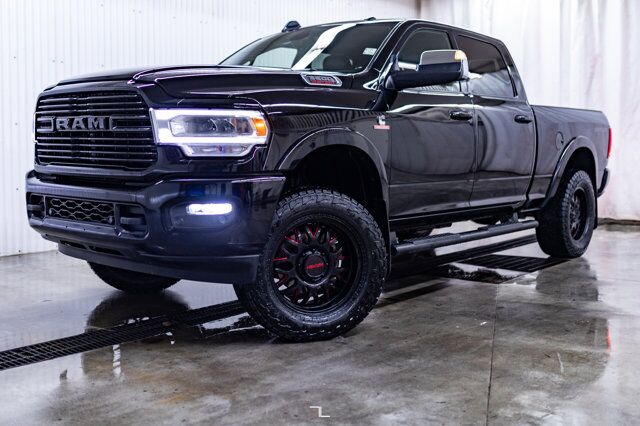 2022 Ram 3500 4x4 Crew Cab Laramie Diesel AISIN Leather Nav Red Deer AB