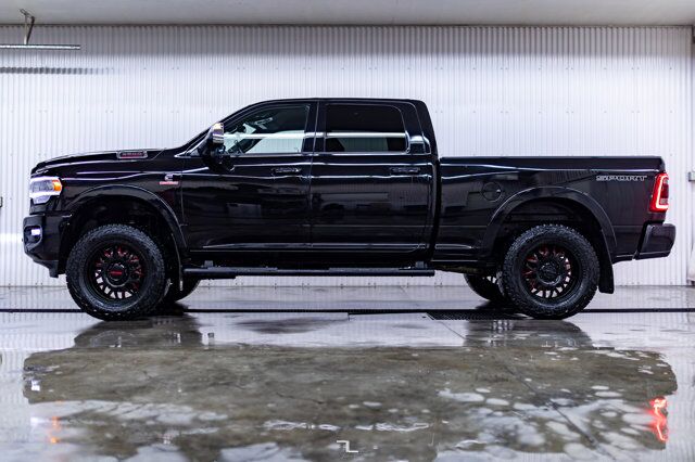 2022 Ram 3500 4x4 Crew Cab Laramie Diesel AISIN Leather Nav Red Deer AB