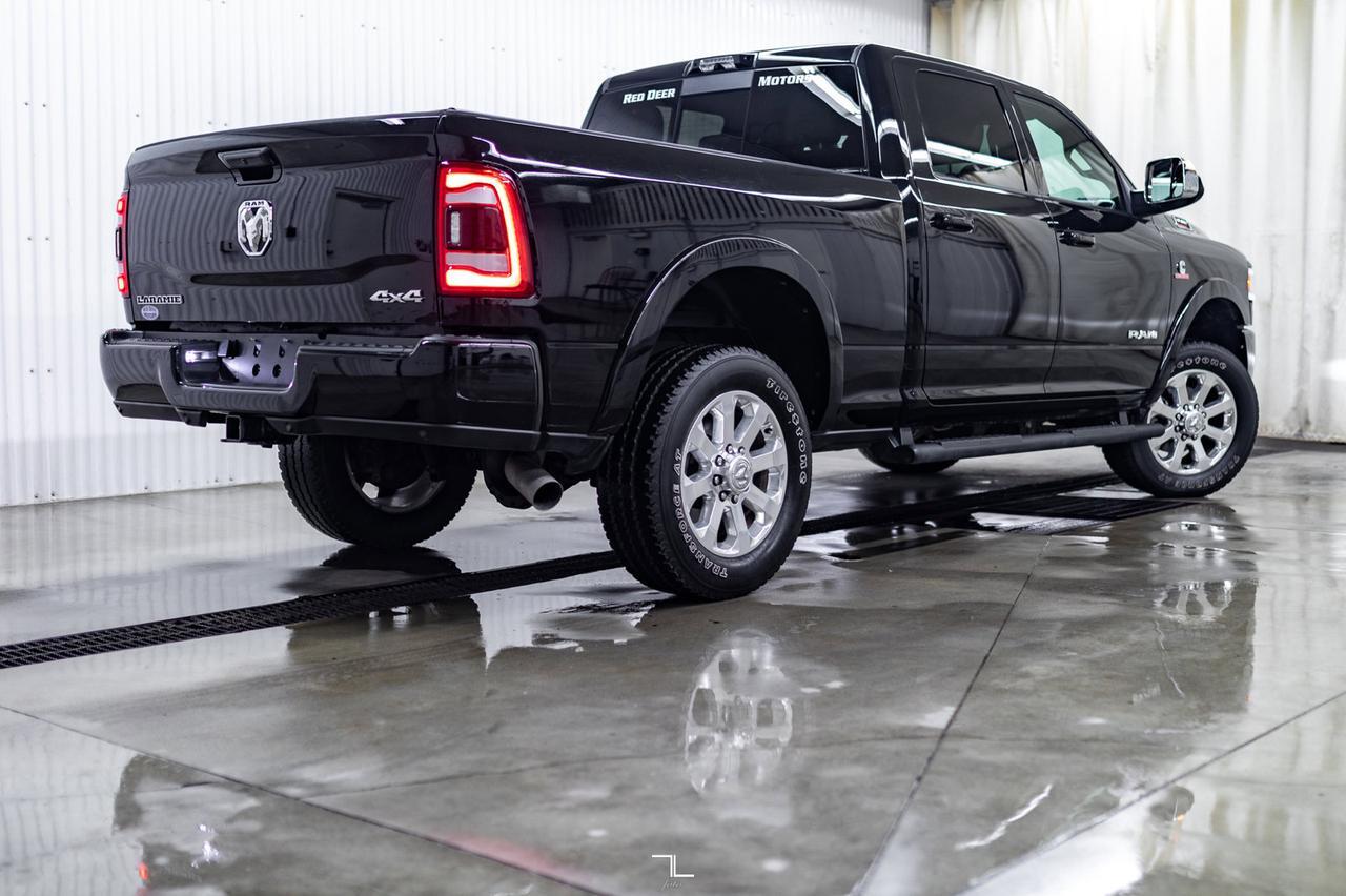 2022 Ram 3500 4x4 Crew Cab Laramie Diesel Leather Nav BCam Red Deer AB