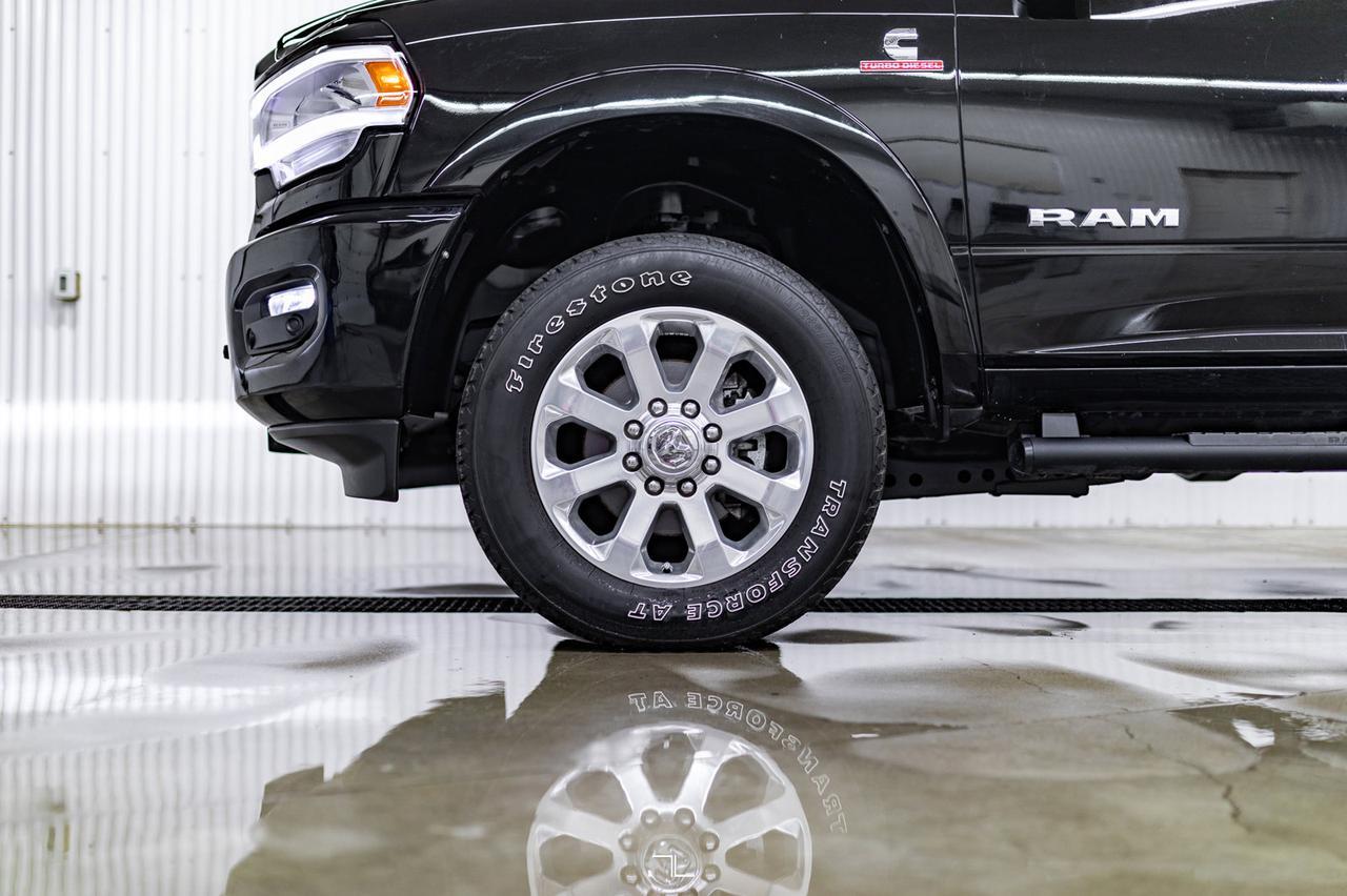 2022 Ram 3500 4x4 Crew Cab Laramie Diesel Leather Nav BCam Red Deer AB