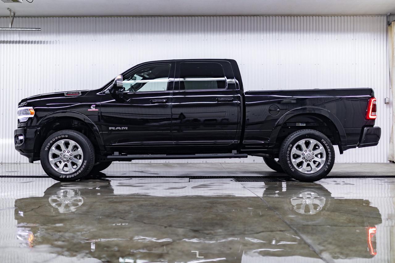 2022 Ram 3500 4x4 Crew Cab Laramie Diesel Leather Nav BCam Red Deer AB